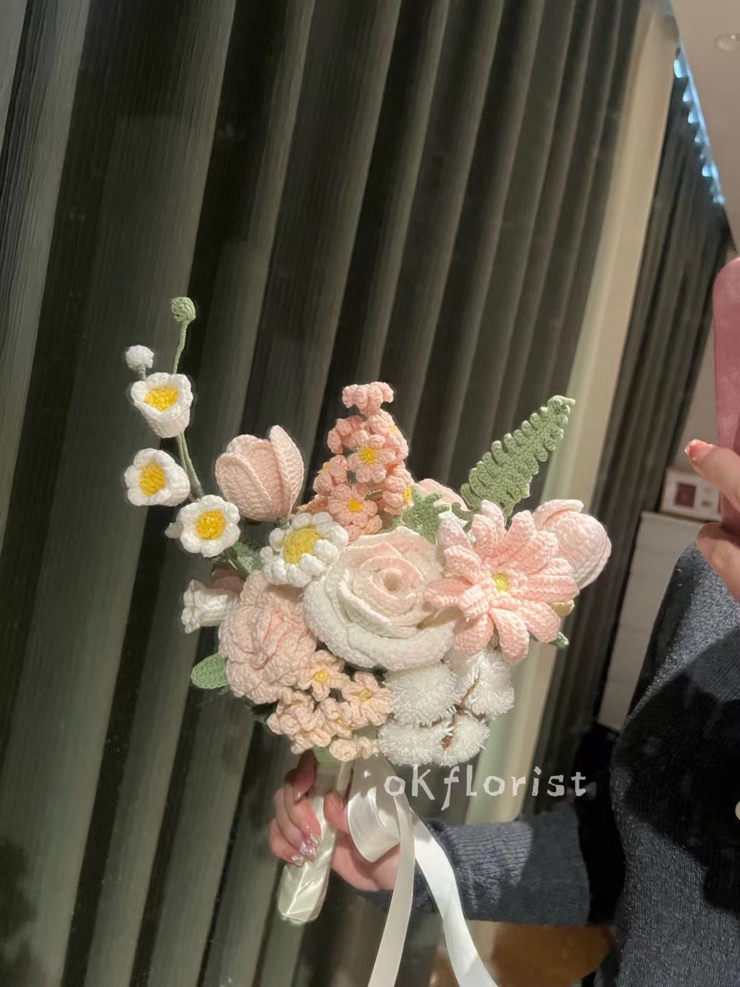 Bridal Bouquet Bouquet Handmade Crochet Flower Bouquet Gift