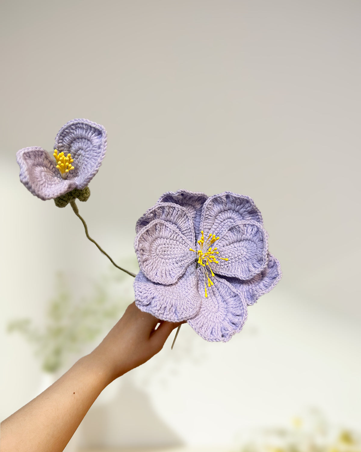 Chinese Eustoma Russellianum - One Branch