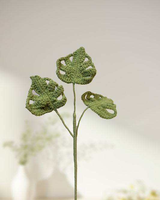 Small Monstera Leaf - One Branch